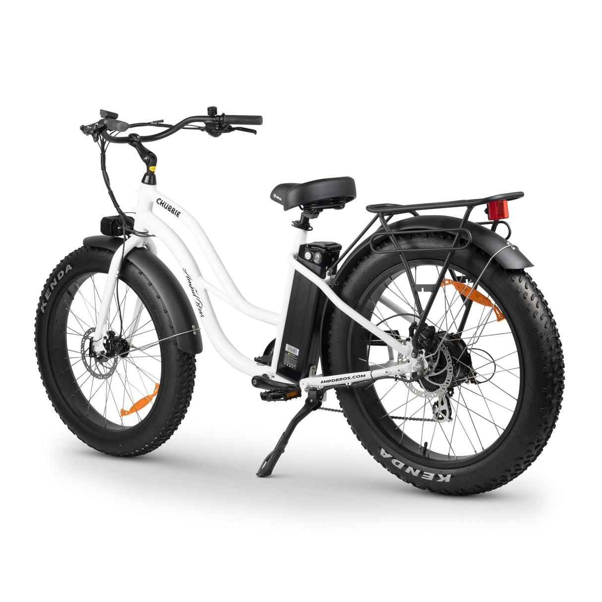 Chubbie-S Electric Fat Tyre Beach Cruiser Bike - Powerful Motor, Long Range