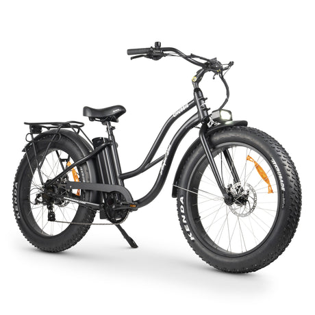 Chubbie-S Electric Fat Tyre Beach Cruiser Bike - Powerful Motor, Long Range