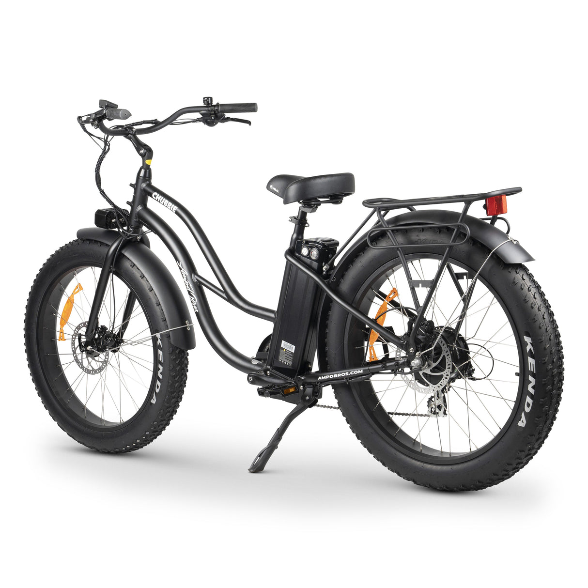 Chubbie-S Electric Fat Tyre Beach Cruiser Bike - Powerful Motor, Long Range