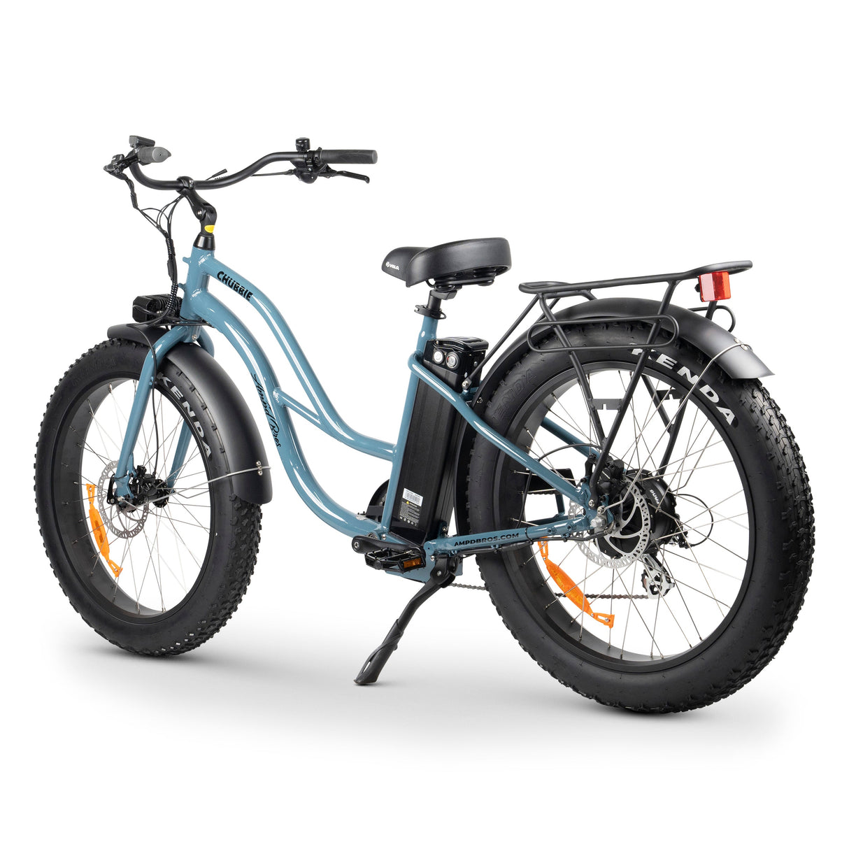 Chubbie-S Electric Fat Tyre Beach Cruiser Bike - Powerful Motor, Long Range