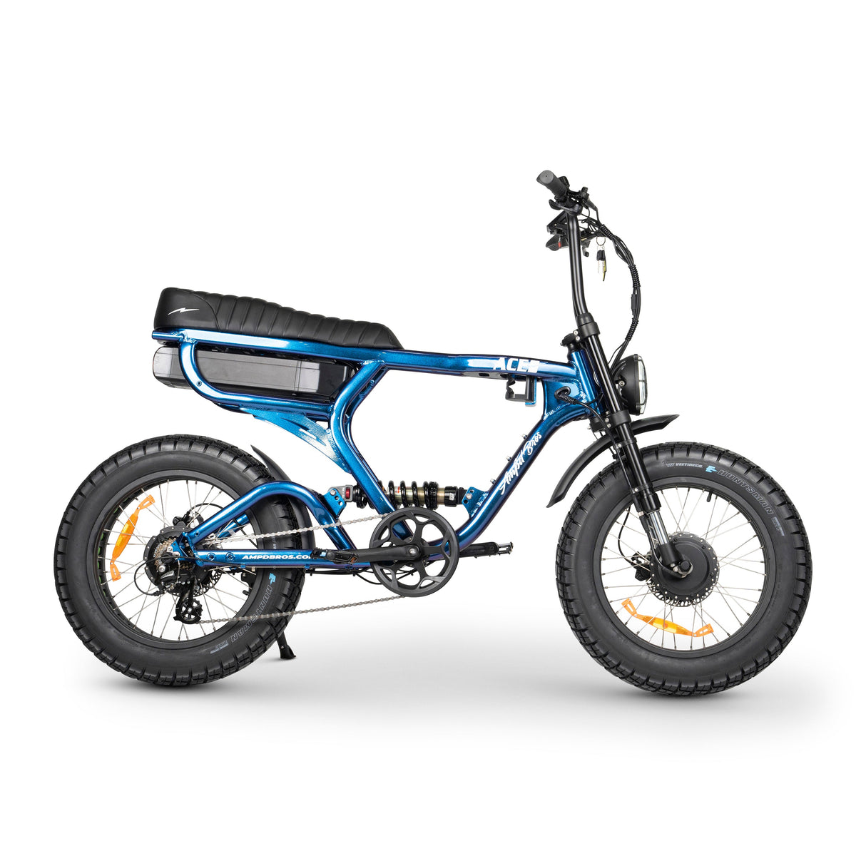 Ampd Bros ACE-X Demon: Dual Motor All-Terrain Electric Bike with Fat Tyres