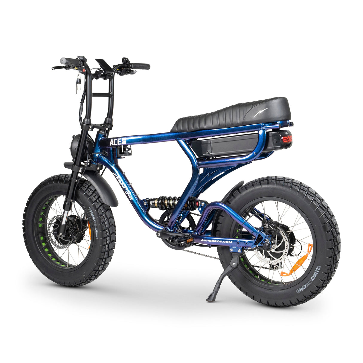 Ampd Bros ACE-X Demon: Dual Motor All-Terrain Electric Bike with Fat Tyres