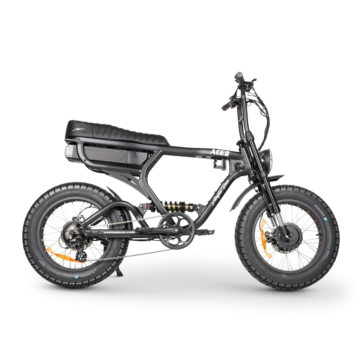 Ampd Bros ACE-X Demon: Dual Motor All-Terrain Electric Bike with Fat Tyres