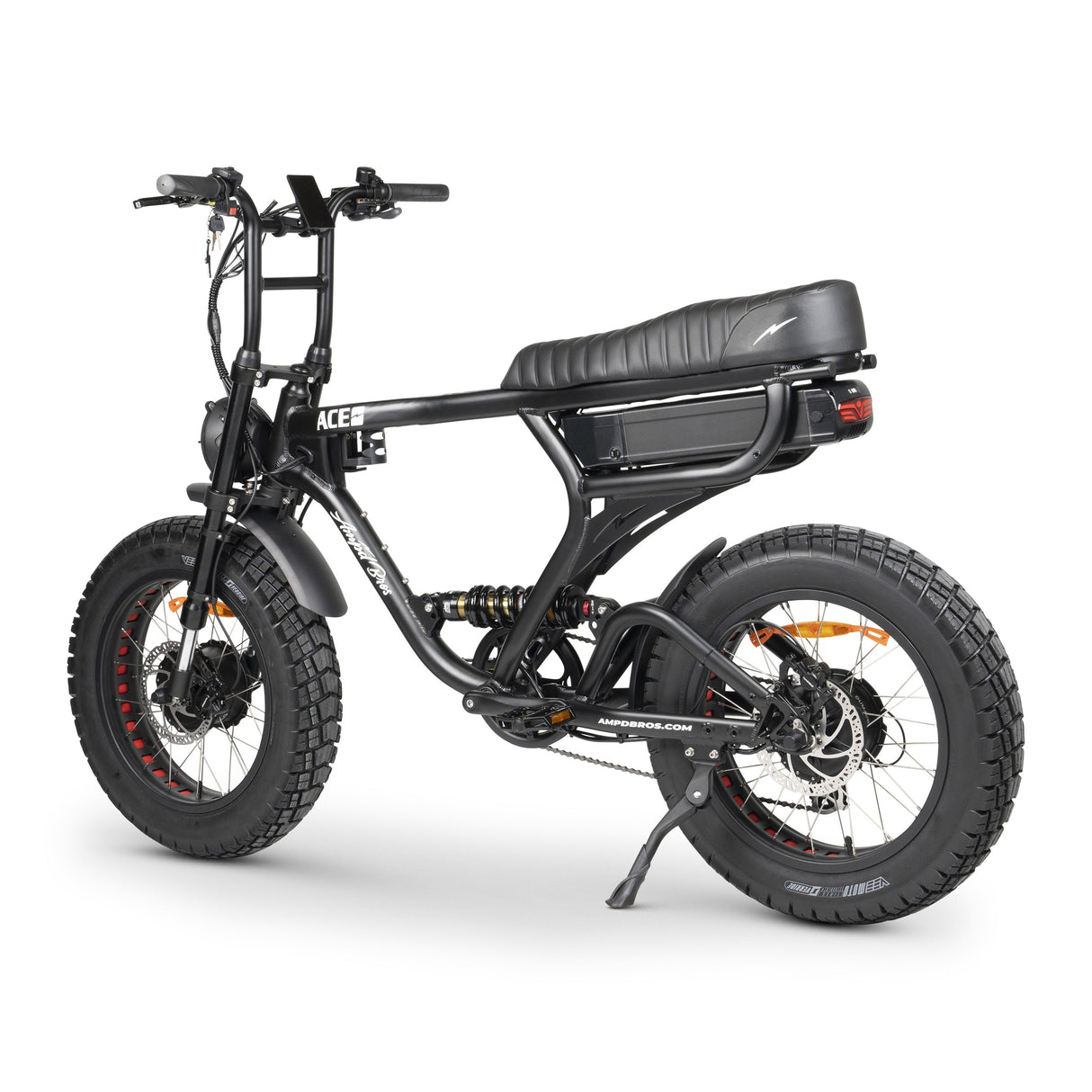 Ampd Bros ACE-X Demon: Dual Motor All-Terrain Electric Bike with Fat Tyres