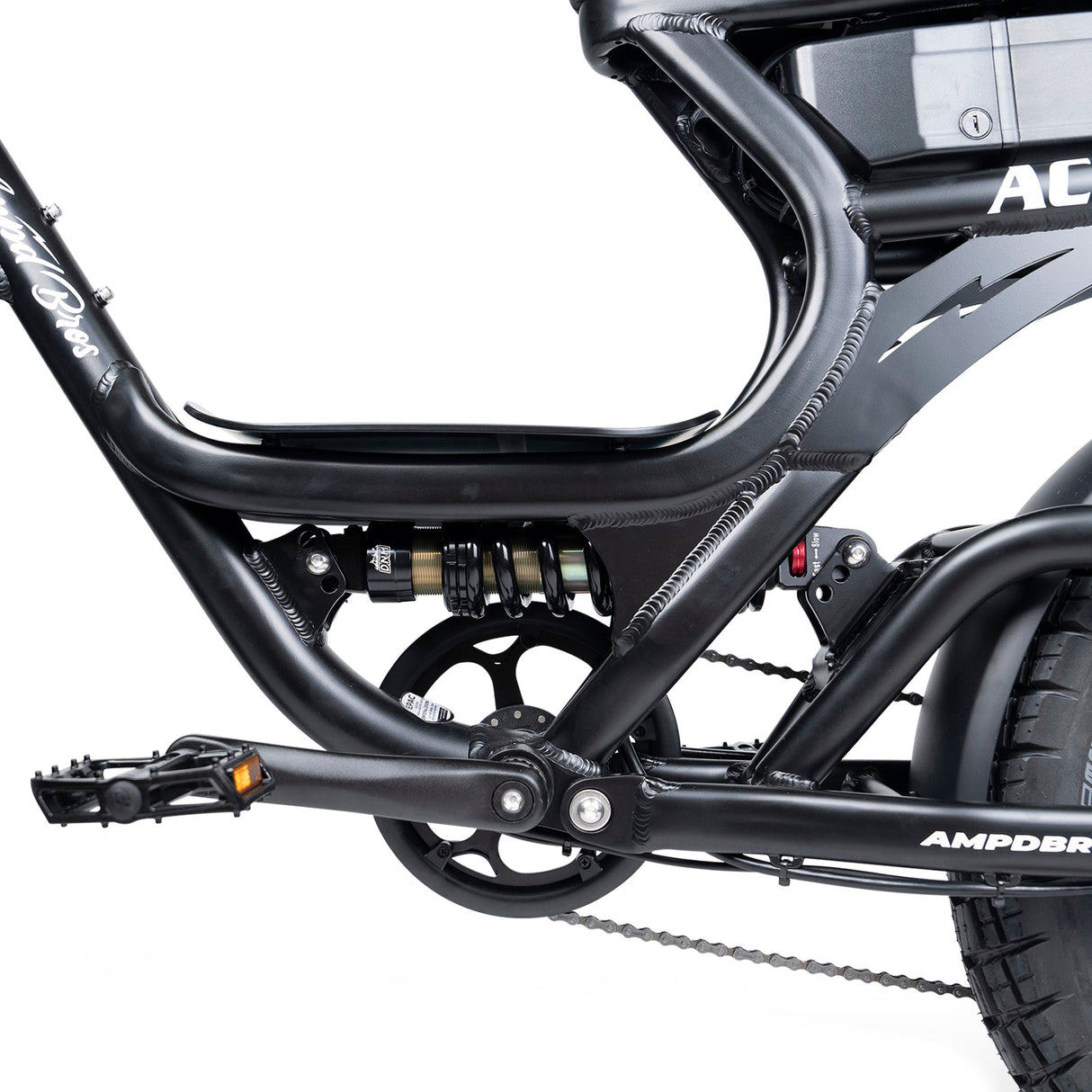 ACE-S PRO Dual Suspension Fat Tyre Electric Bike: Bafang Motor, Long Range