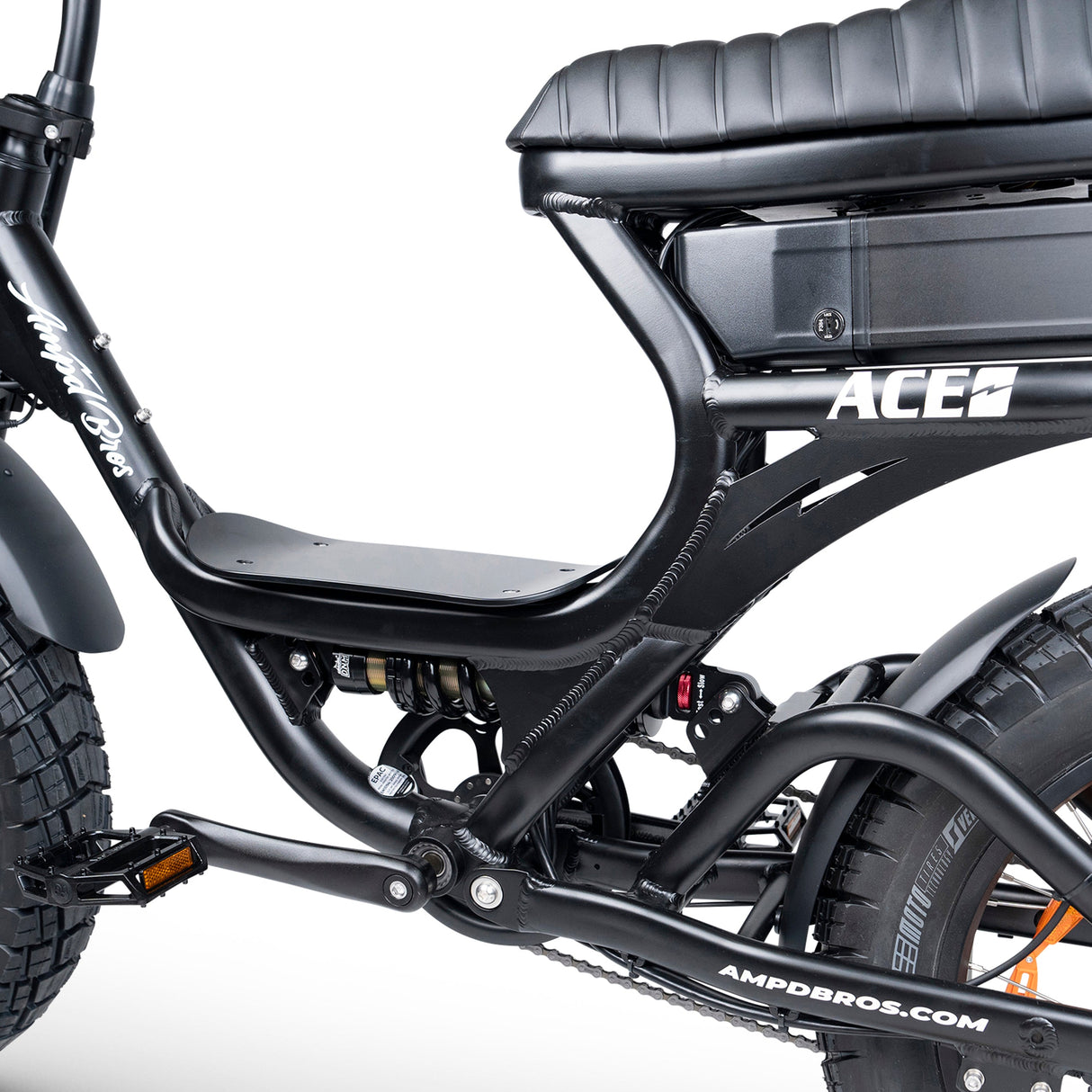 ACE-S PRO Dual Suspension Fat Tyre Electric Bike: Bafang Motor, Long Range