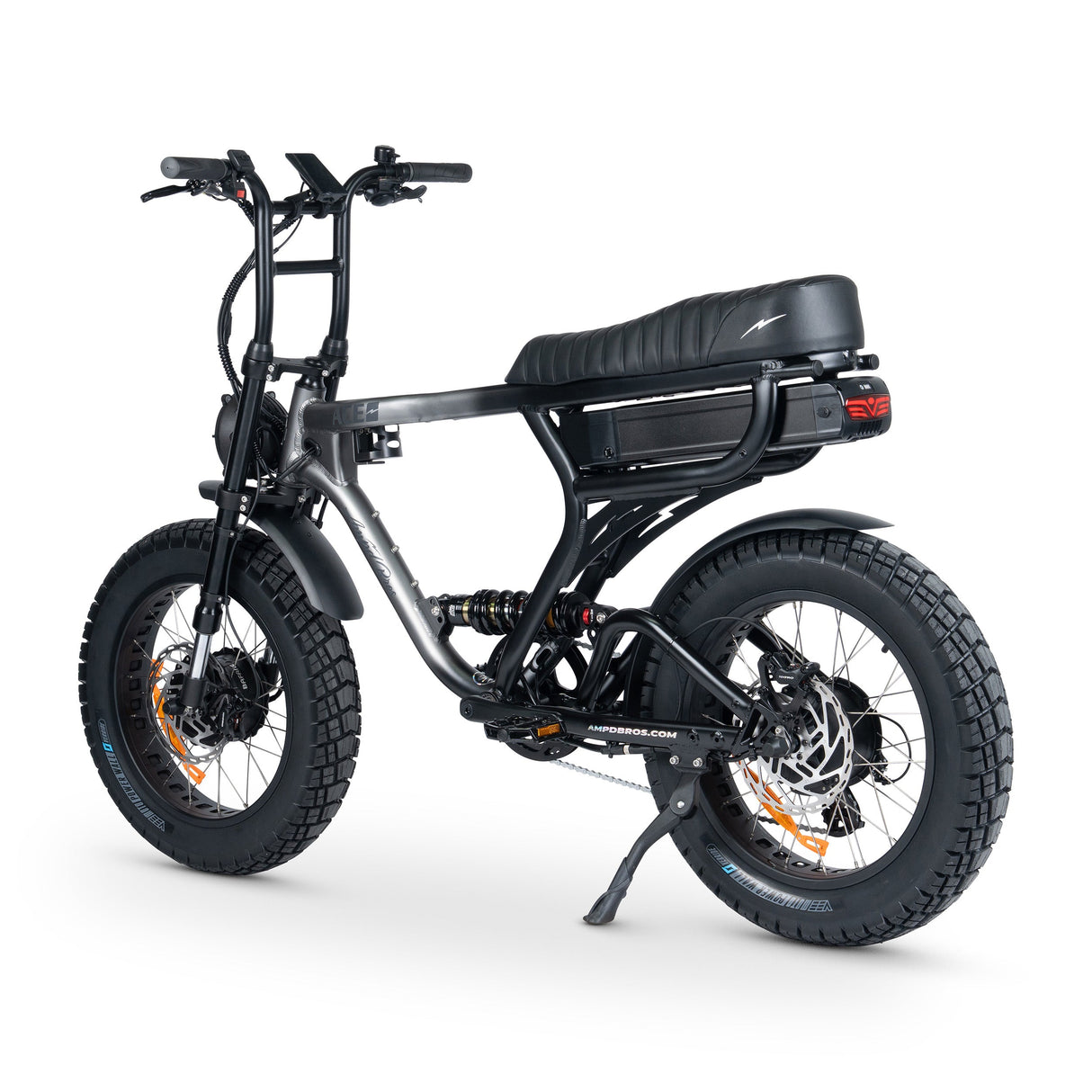 Ampd Bros ACE-X Demon: Dual Motor All-Terrain Electric Bike with Fat Tyres