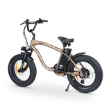 Ampd Bros Stubbie Pro Electric Bike: High Torque Bafang Motor, Shimano Gears, Fat Tyres
