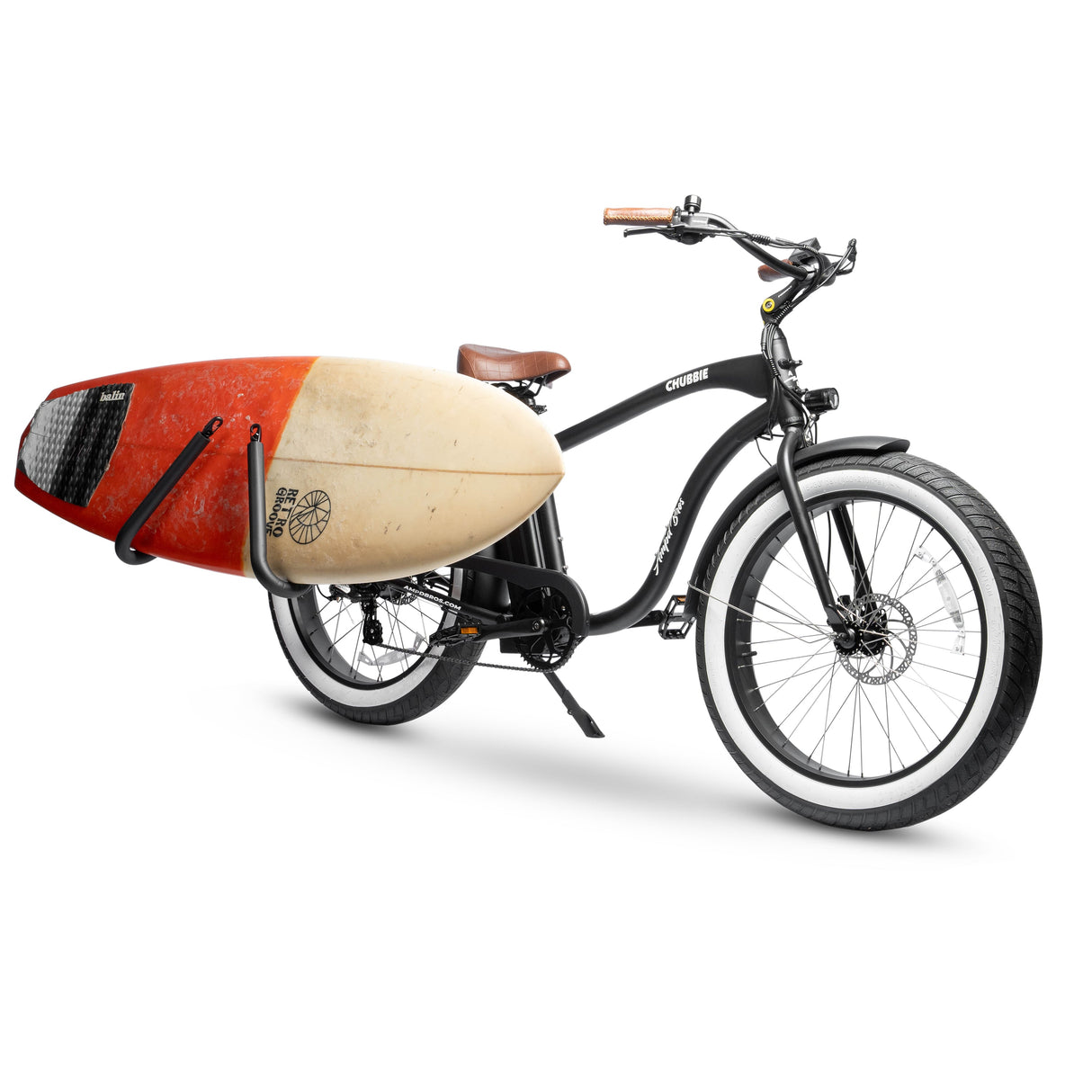 Ultimate ACE Bike Moped Surfboard Rack - Securely Carry Boards up to 8ft