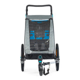 Ampd Bros Deluxe Kids Bike Trailer Pram | Suspension, Single/Double, Jogger Wheel