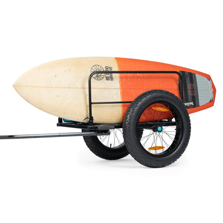 Ampd Bros Deluxe Beach Bike Trailer: Surfboard, Paddleboard, and Beach Gear Carrier