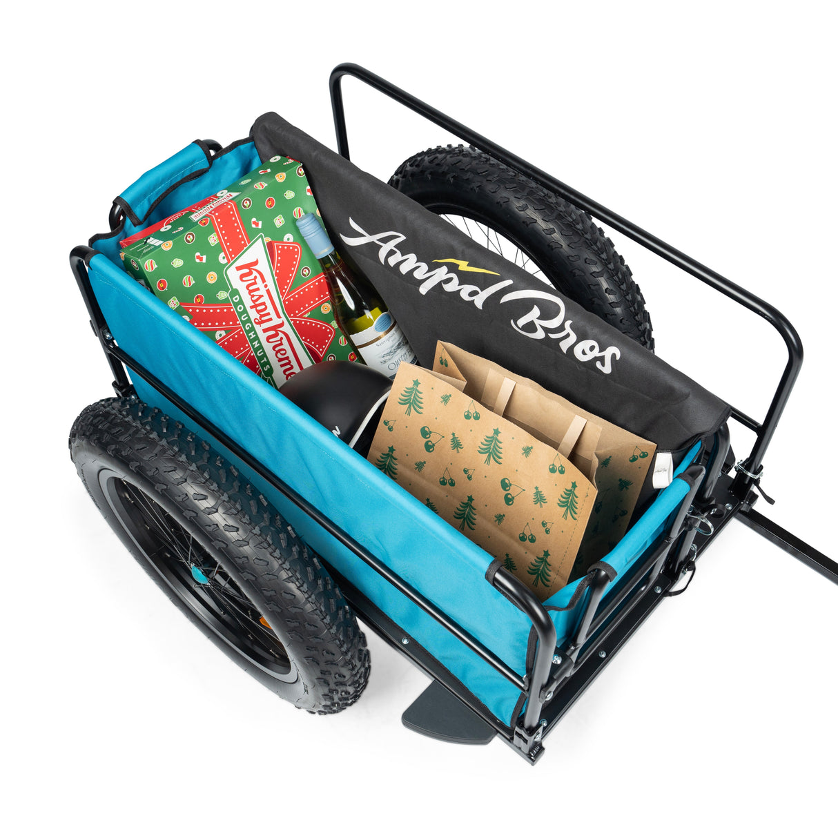Ampd Bros Deluxe Beach Bike Trailer: Surfboard, Paddleboard, and Beach Gear Carrier