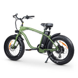 Original Stubbie Fat Tyre Electric Cruiser Bike: Samsung Battery, Shimano Gears, Aluminium Frame