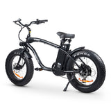 Original Stubbie Fat Tyre Electric Cruiser Bike: Samsung Battery, Shimano Gears, Aluminium Frame