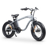 Original Stubbie Fat Tyre Electric Cruiser Bike: Samsung Battery, Shimano Gears, Aluminium Frame