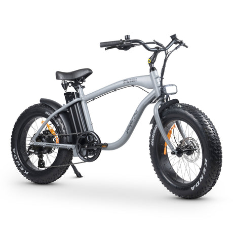 Original Stubbie Fat Tyre Electric Cruiser Bike: Samsung Battery, Shimano Gears, Aluminium Frame
