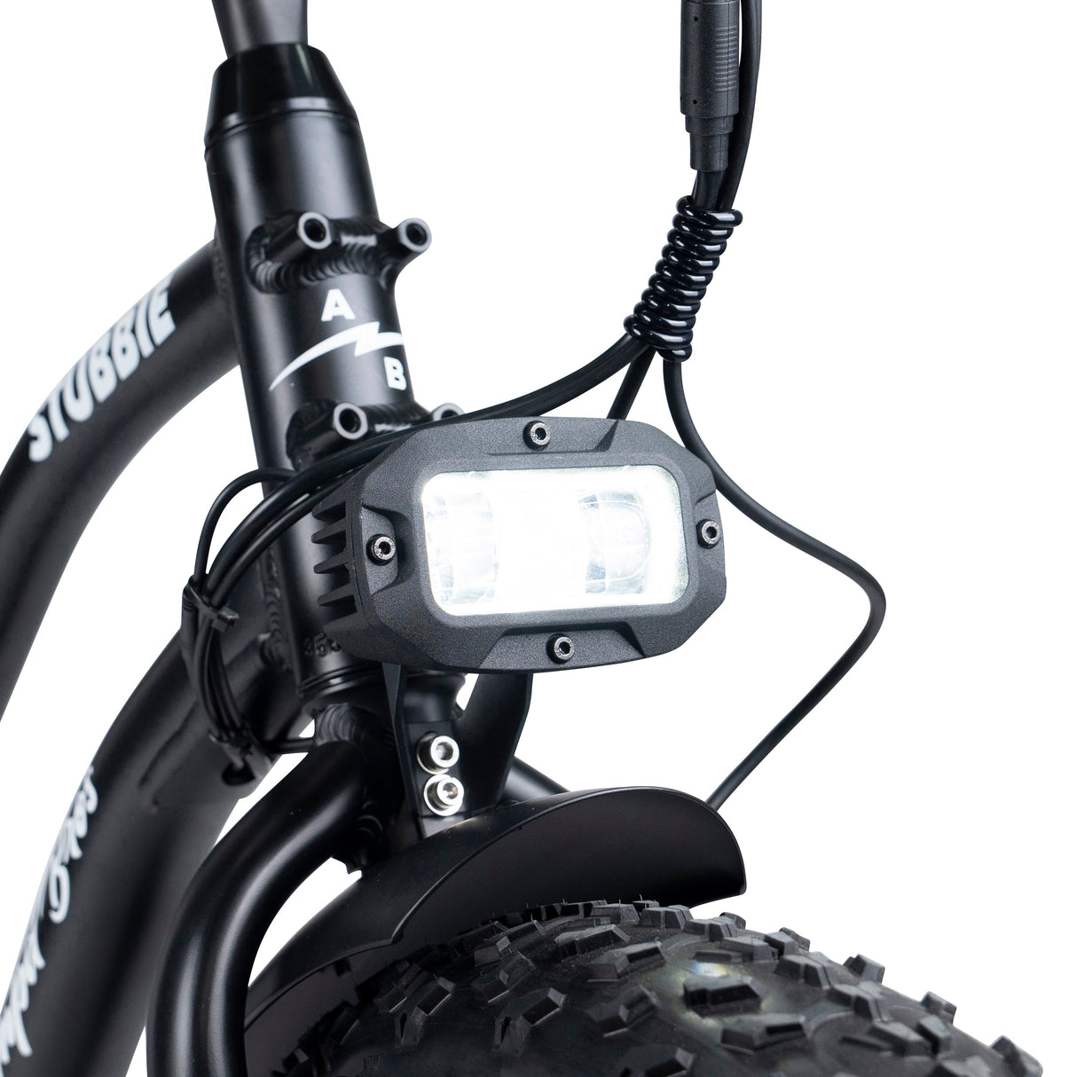 Original Stubbie Fat Tyre Electric Cruiser Bike: Samsung Battery, Shimano Gears, Aluminium Frame
