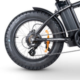 Ampd Bros Stubbie Pro Electric Bike: High Torque Bafang Motor, Shimano Gears, Fat Tyres
