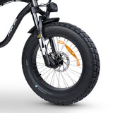 Ampd Bros Stubbie Pro Electric Bike: High Torque Bafang Motor, Shimano Gears, Fat Tyres