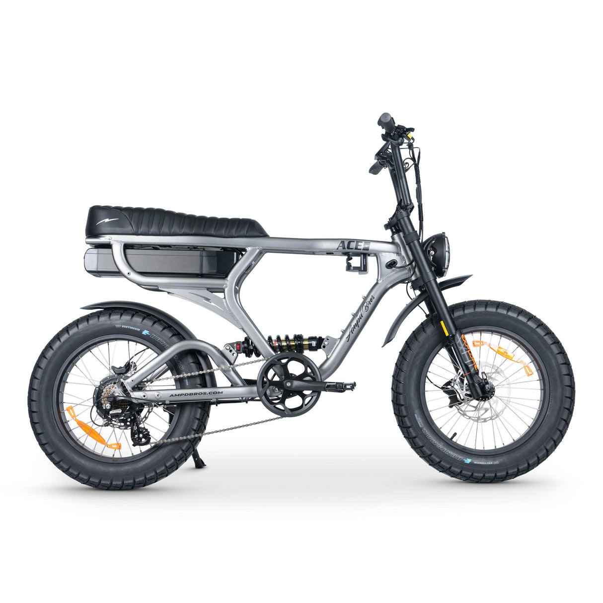 Ampd Bros ACE-X PRO Dual Suspension Electric Fat Bike: 95Nm Bafang Motor, 100km Range