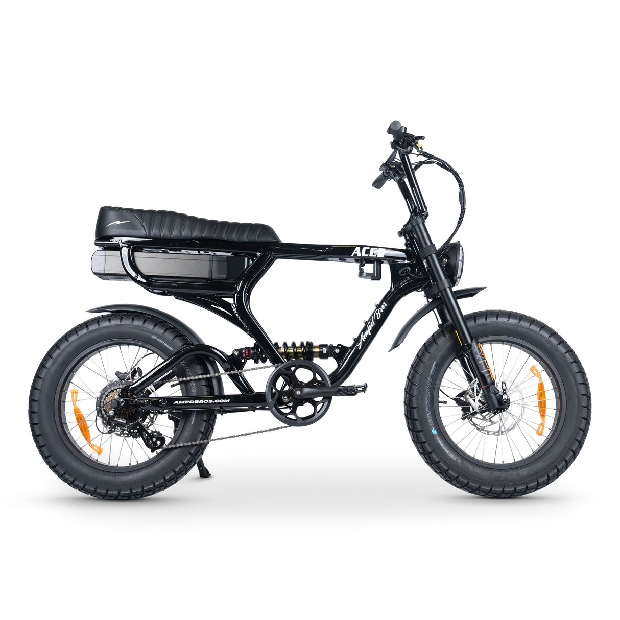 Ampd Bros ACE-X PRO Dual Suspension Electric Fat Bike: 95Nm Bafang Motor, 100km Range