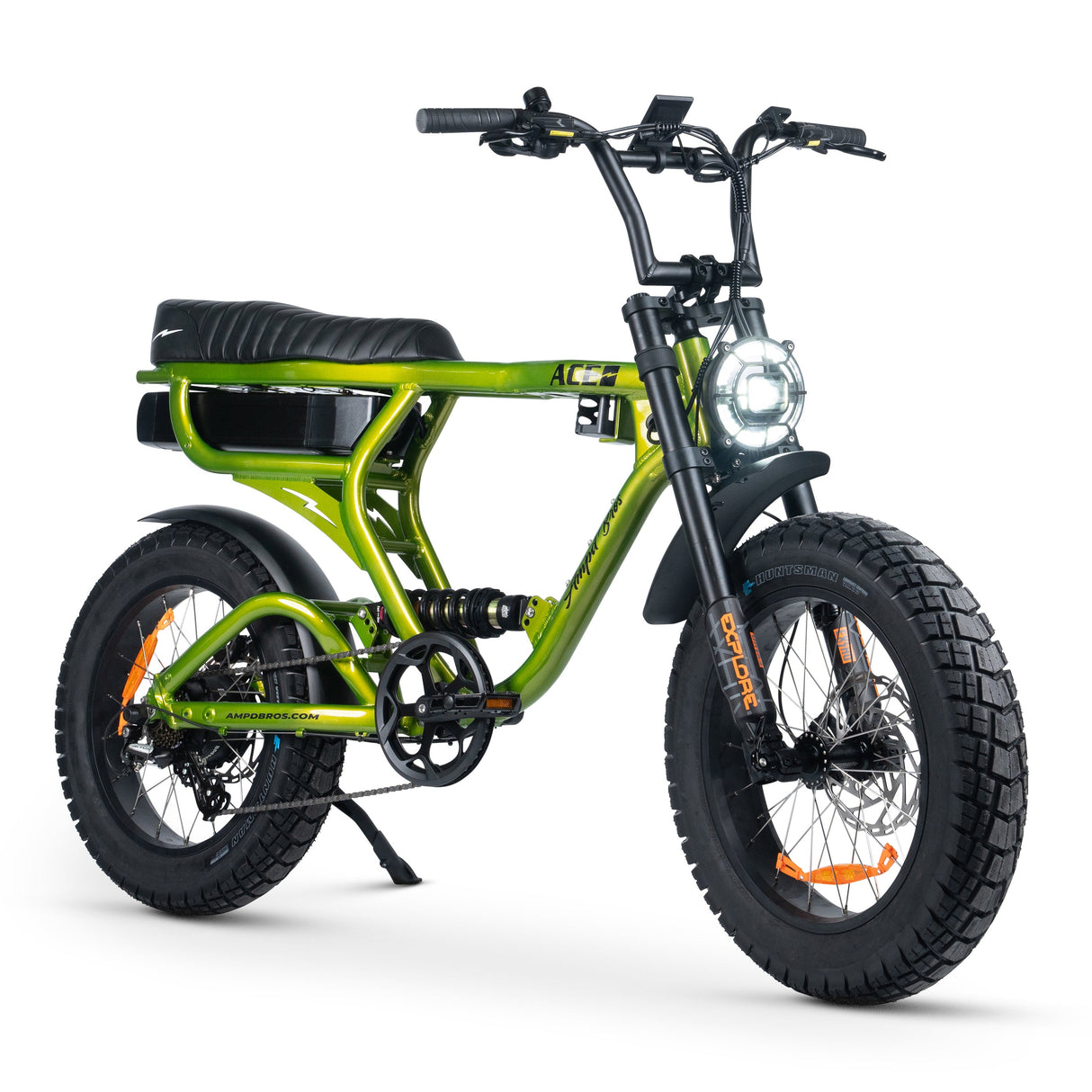 Ampd Bros ACE-X PRO Dual Suspension Electric Fat Bike: 95Nm Bafang Motor, 100km Range