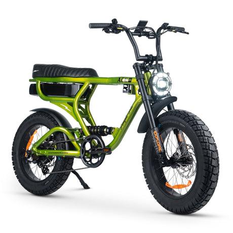 Ampd Bros ACE-X PRO Dual Suspension Electric Fat Bike: 95Nm Bafang Motor, 100km Range