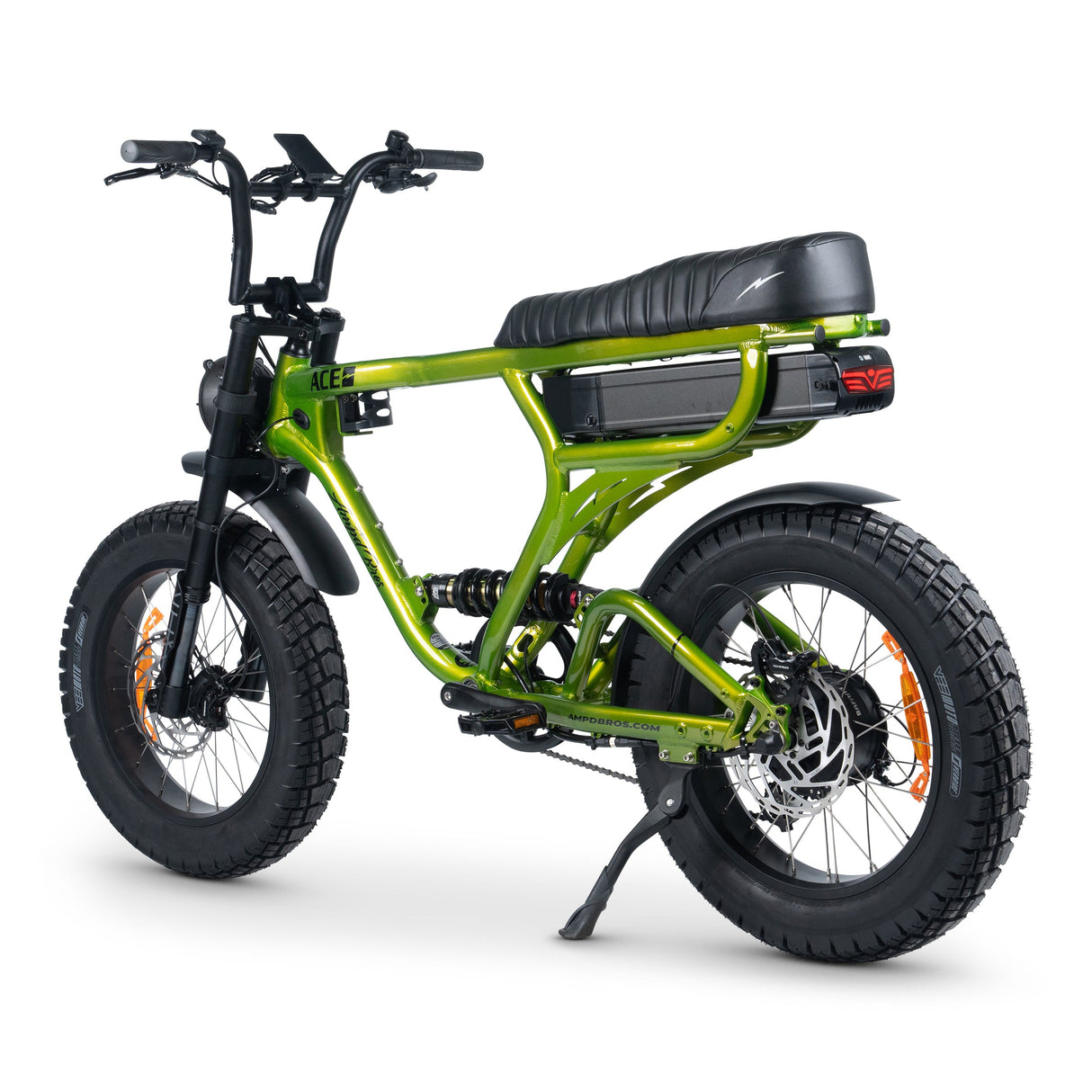 Ampd Bros ACE-X PRO Dual Suspension Electric Fat Bike: 95Nm Bafang Motor, 100km Range