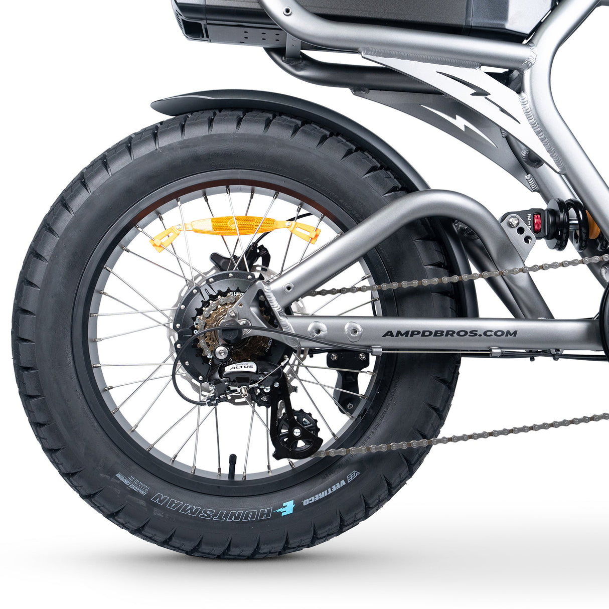 Ampd Bros ACE-X PRO Dual Suspension Electric Fat Bike: 95Nm Bafang Motor, 100km Range