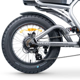 Ampd Bros ACE-X PRO Dual Suspension Electric Fat Bike: 95Nm Bafang Motor, 100km Range