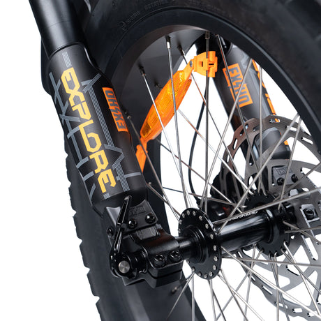 ACE-S PRO Dual Suspension Fat Tyre Electric Bike: Bafang Motor, Long Range