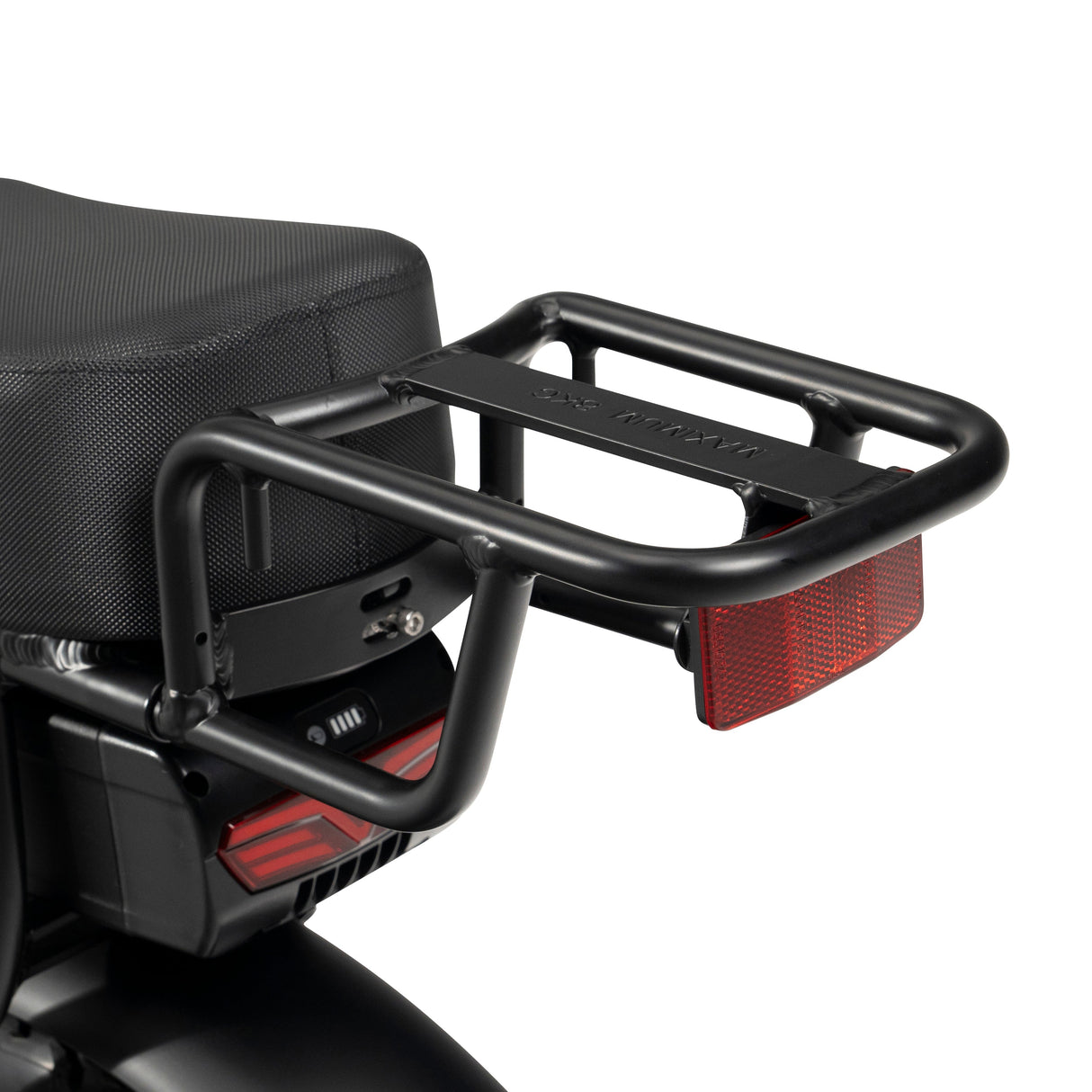 ACE Deluxe Electric Bike Ultimate Essentials Pack: Rack, Throttle & Foot Pegs