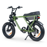 Ampd Bros ACE-X Plus+ High-Performance Fat Tyre Electric Bike, Bafang Motor & Suspension