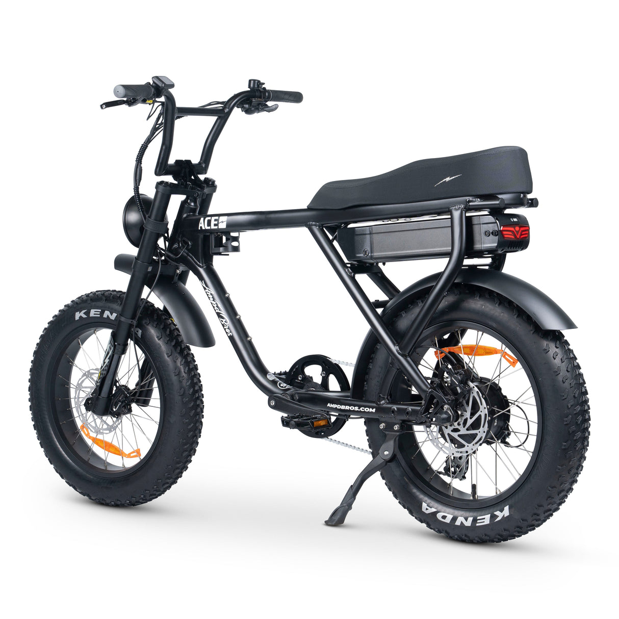 Ampd Bros ACE-X Plus+ High-Performance Fat Tyre Electric Bike, Bafang Motor & Suspension