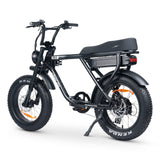 Ampd Bros ACE-X Plus+ High-Performance Fat Tyre Electric Bike, Bafang Motor & Suspension