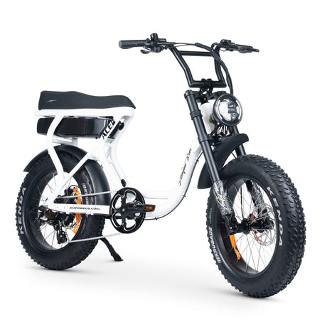 ACE-S Plus+ Electric Fat Tyre Bike - Enhanced Suspension, Bafang Motor, 80km Range