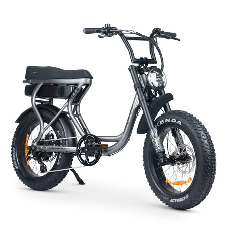 ACE-S Plus+ Electric Fat Tyre Bike - Enhanced Suspension, Bafang Motor, 80km Range