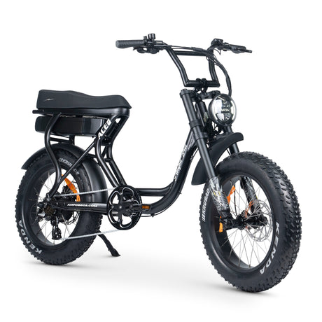 ACE-S Plus+ Electric Fat Tyre Bike - Enhanced Suspension, Bafang Motor, 80km Range
