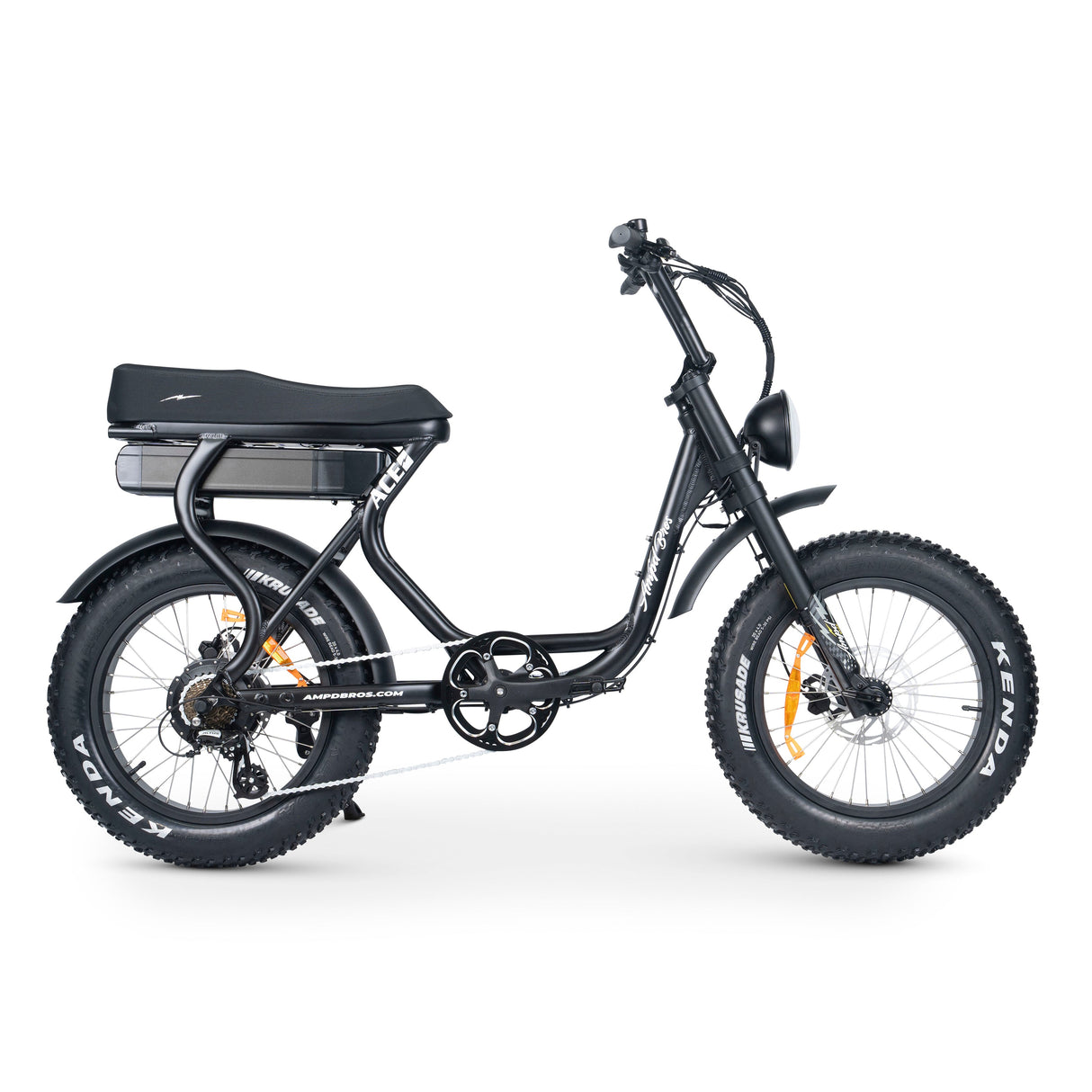 ACE-S Plus+ Electric Fat Tyre Bike - Enhanced Suspension, Bafang Motor, 80km Range
