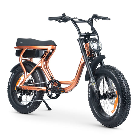ACE-S Plus+ Electric Fat Tyre Bike - Enhanced Suspension, Bafang Motor, 80km Range