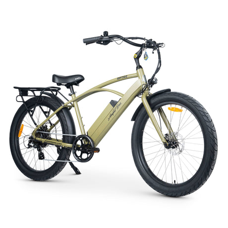 RIPTIDE 3 Electric Beach Cruiser: Powerful Bafang Motor, Long-Range, Comfortable Ride