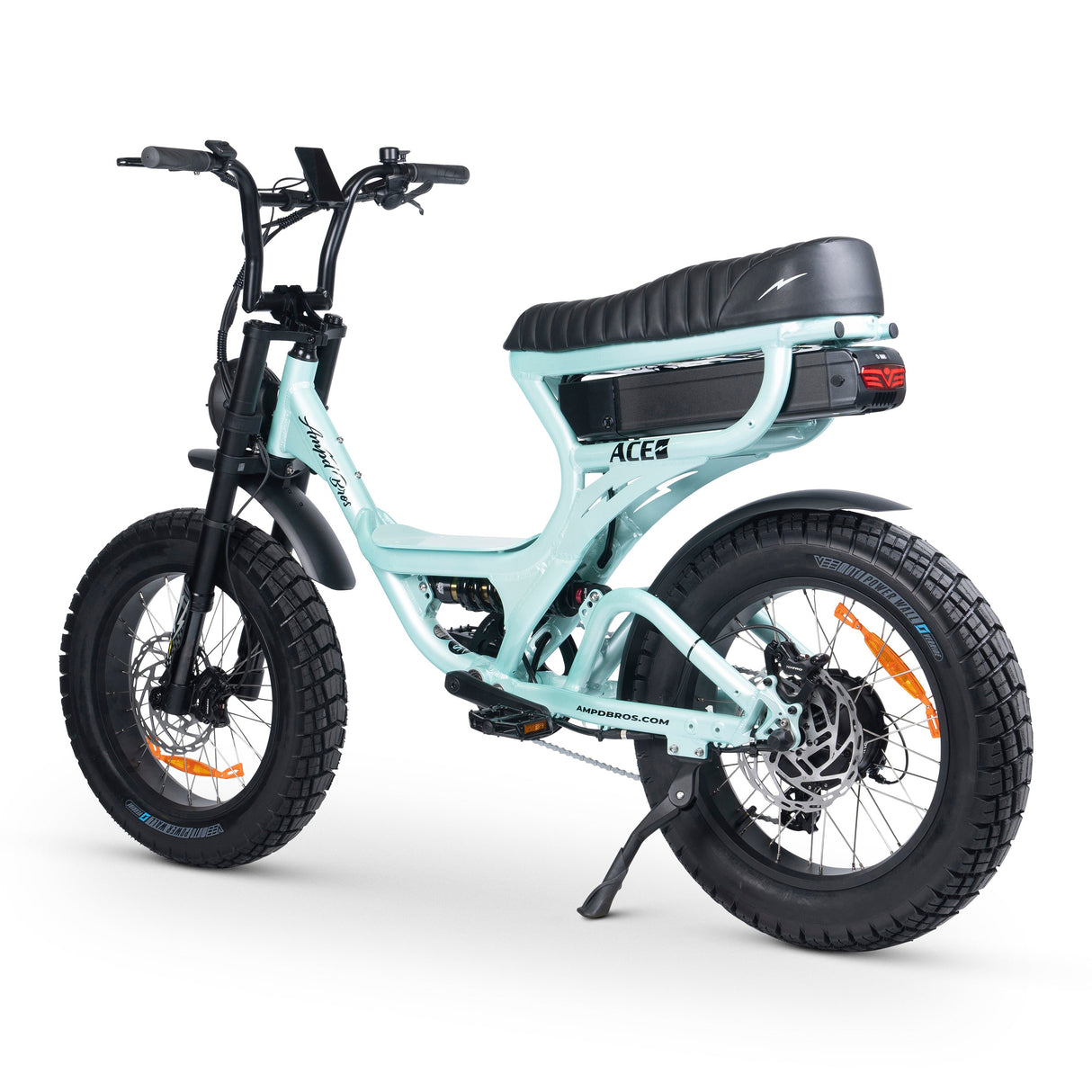 ACE-S PRO Dual Suspension Fat Tyre Electric Bike: Bafang Motor, Long Range