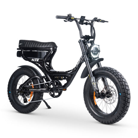 ACE-S PRO Dual Suspension Fat Tyre Electric Bike: Bafang Motor, Long Range