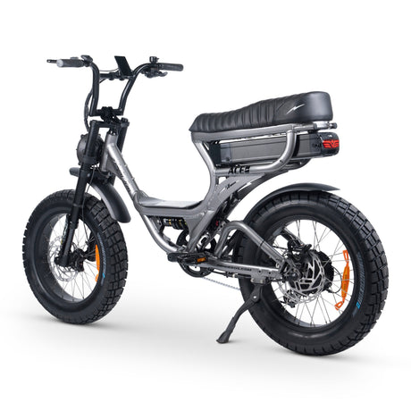ACE-S PRO Dual Suspension Fat Tyre Electric Bike: Bafang Motor, Long Range