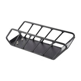 Durable Matte Black Aluminium Frame Mounted Cargo Basket for ACE Electric Bikes