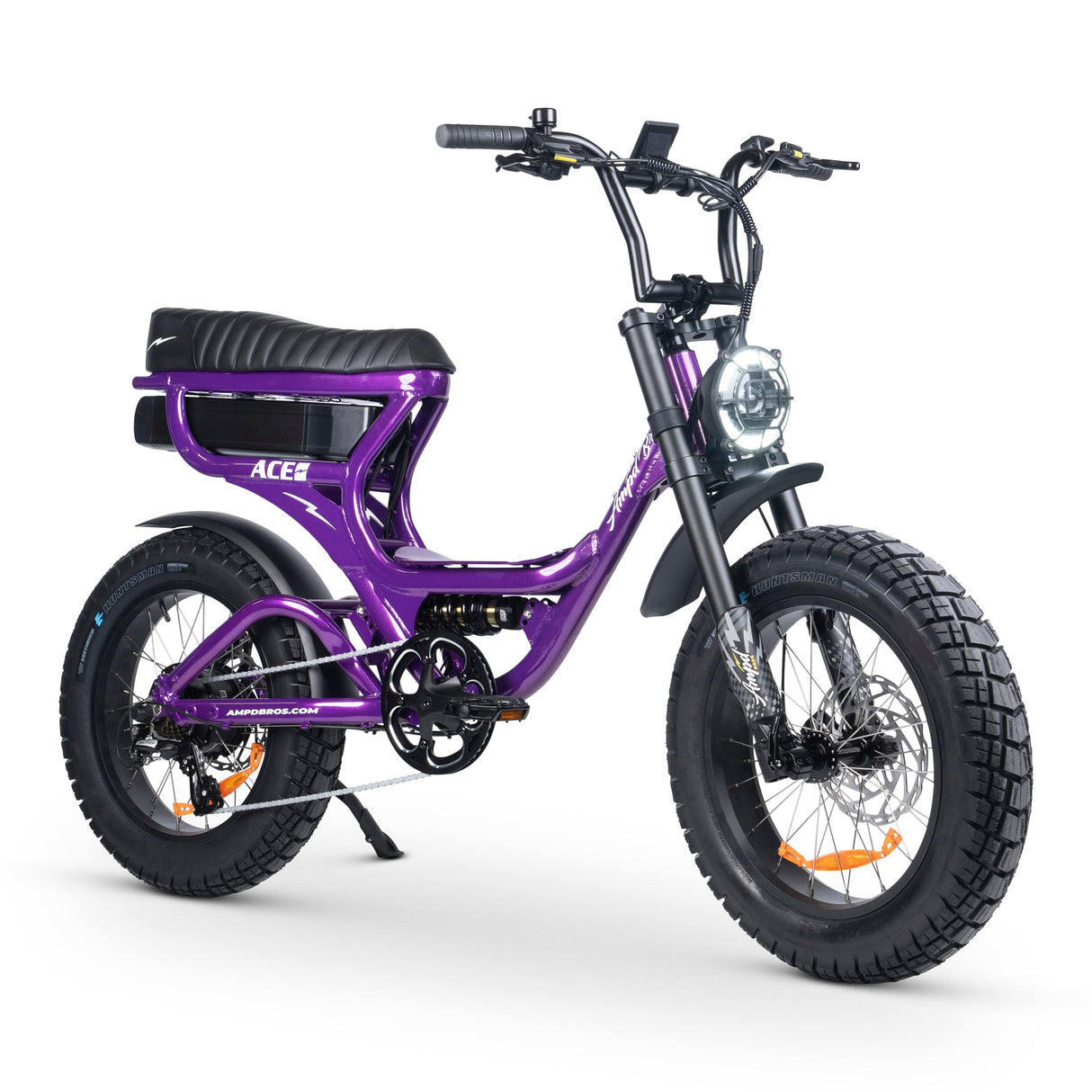 ACE-S PRO Dual Suspension Fat Tyre Electric Bike: Bafang Motor, Long Range