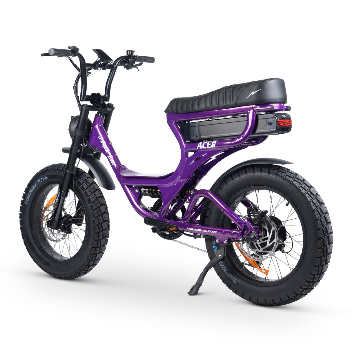 ACE-S PRO Dual Suspension Fat Tyre Electric Bike: Bafang Motor, Long Range