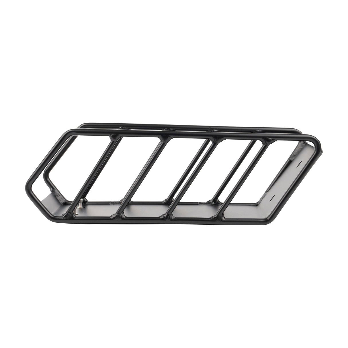 Durable Matte Black Aluminium Frame Mounted Cargo Basket for ACE Electric Bikes
