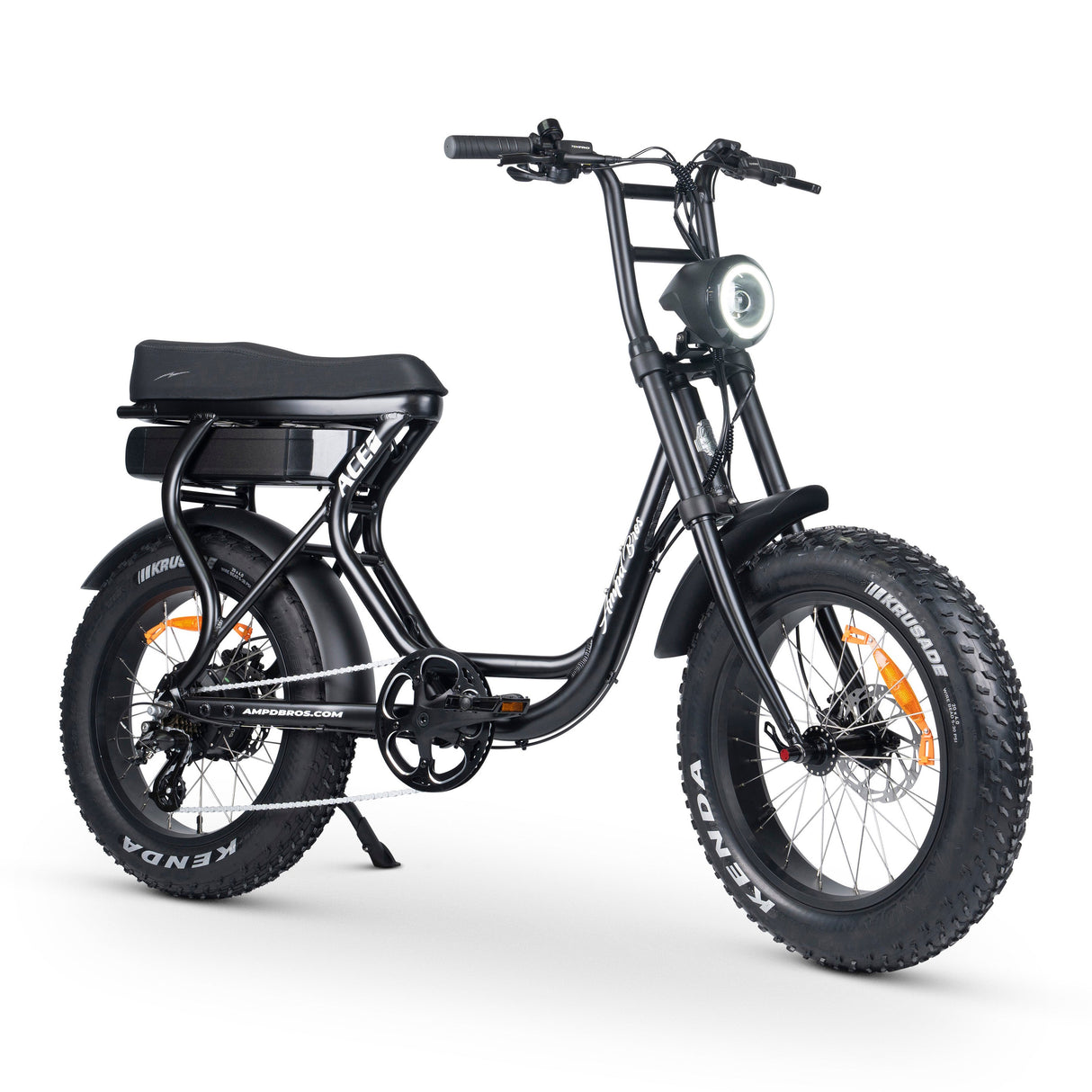 ACE-S Electric Fat Tyre Bike: Stylish Step-Through, Powerful 52V Battery, Shimano Gears