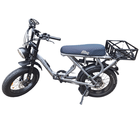 Aqua Diamond Pattern E-Bike Seat Cover for DiroDi Stator Fatboy Models